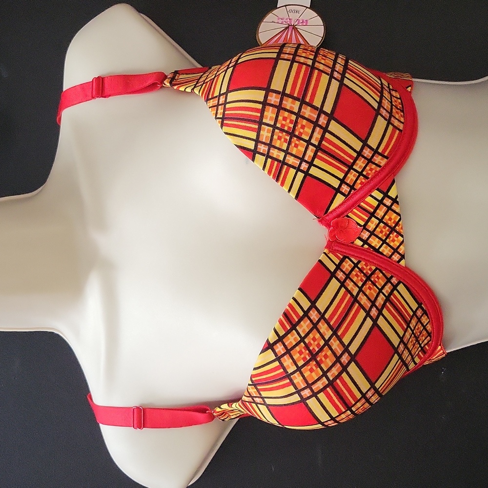 RUBII plaid bra Size 38DD